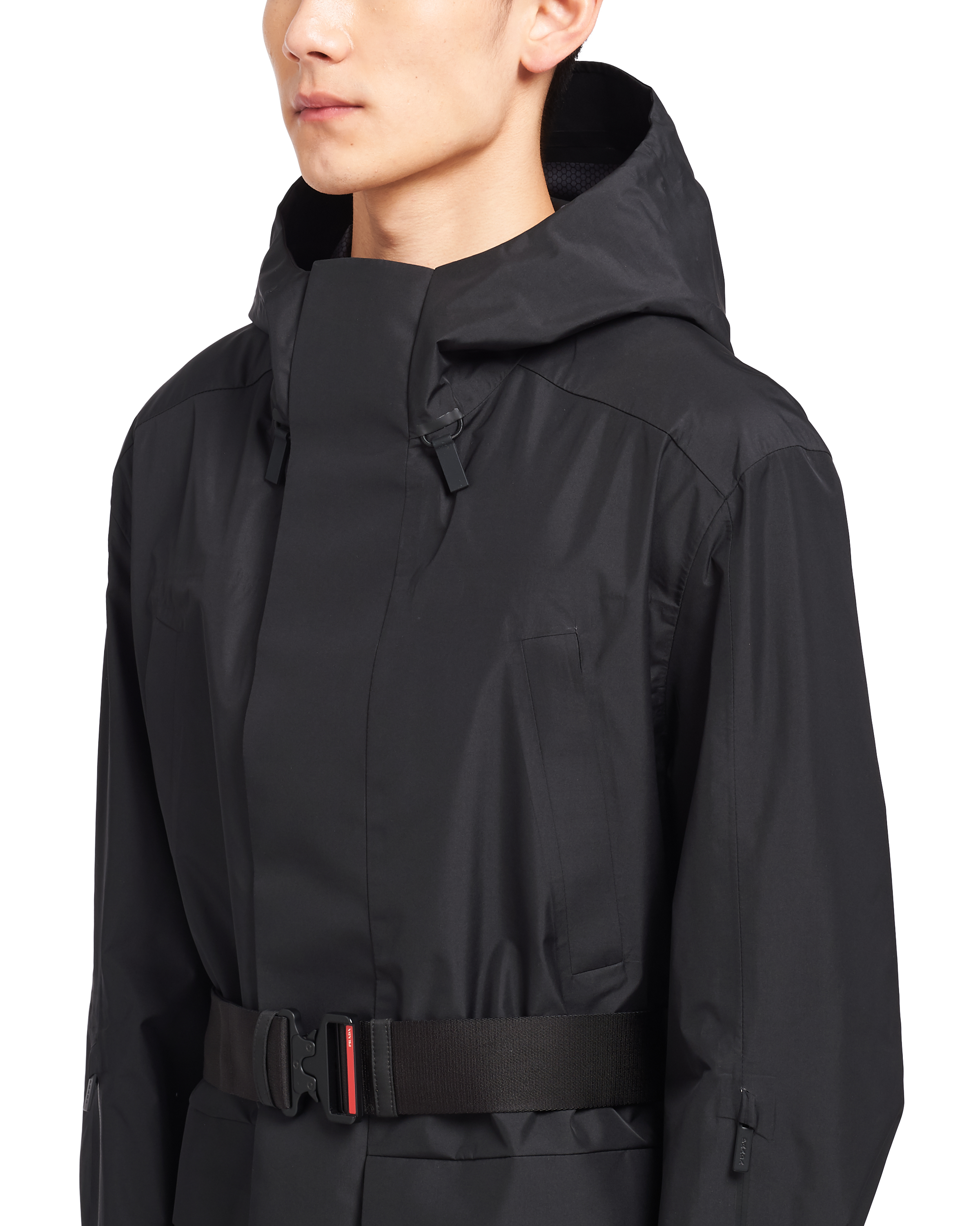 Prada Imperméable à capuche en Extreme\u002DTex 5