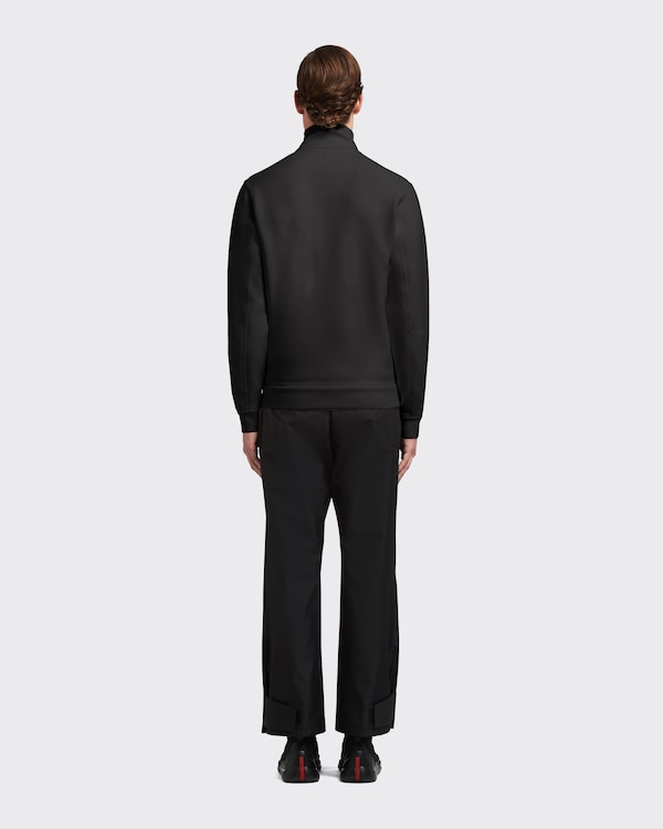 Recycled Double Technical Jersey sweatshirt jacket Recycled Double Technical Jersey sweatshirt jacket