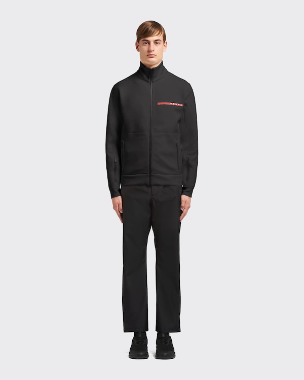 Recycled Double Technical Jersey sweatshirt jacket Recycled Double Technical Jersey sweatshirt jacket