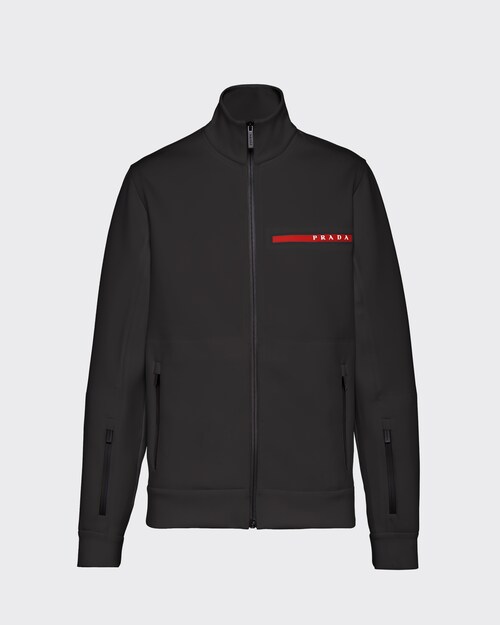 Prada Double Technical 平纹针织拉链式外套 1