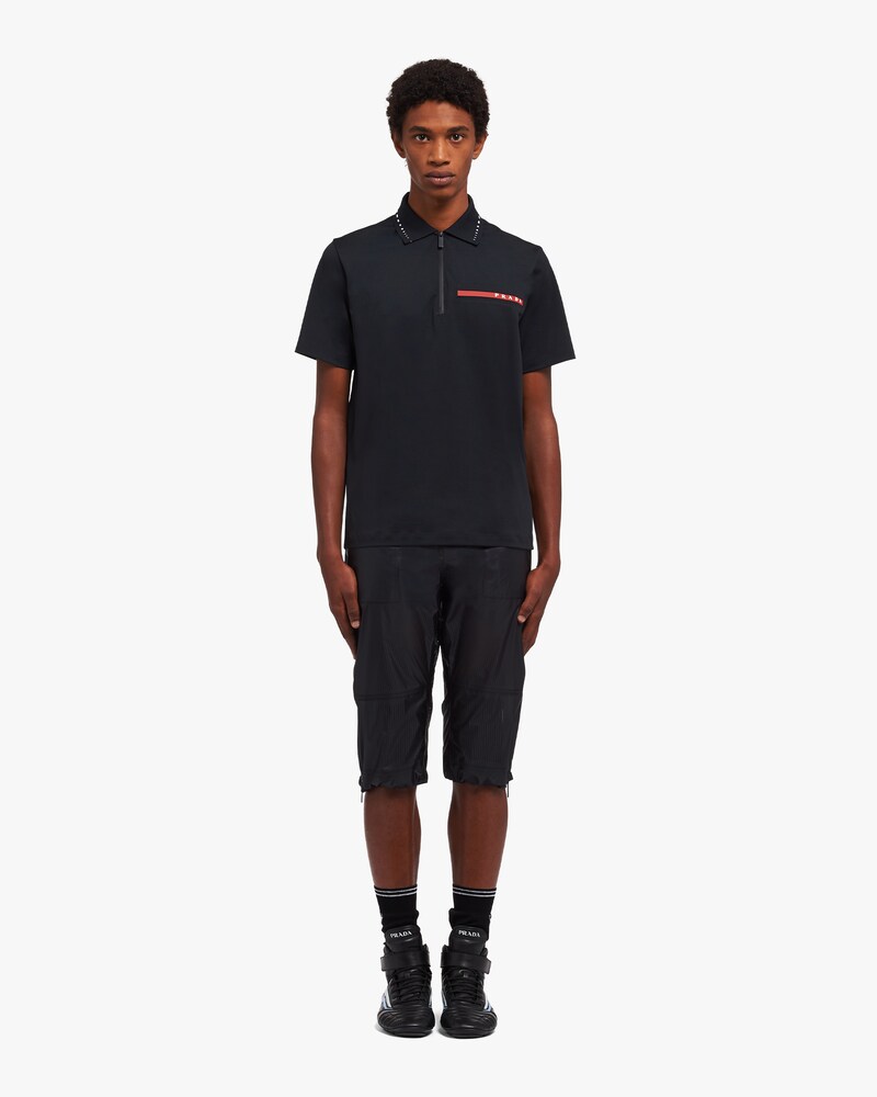 technical polo shirt