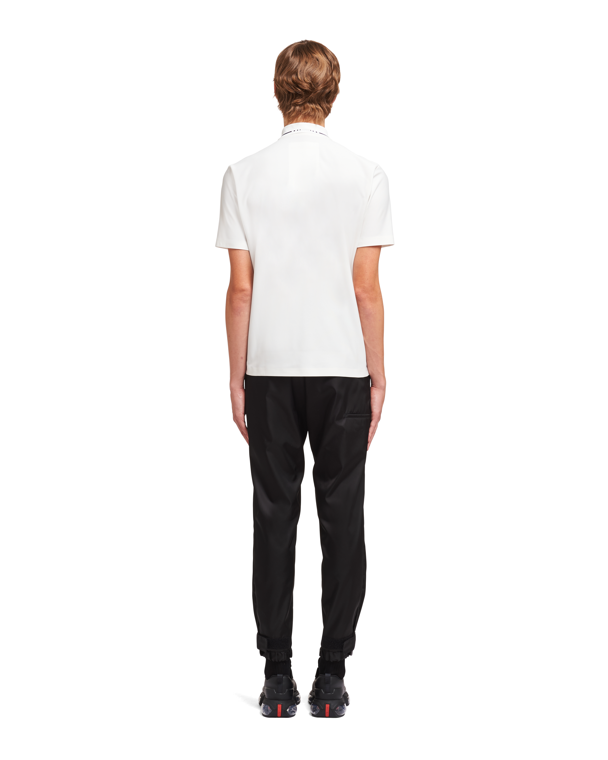 Prada 珠地棉Polo衫 4
