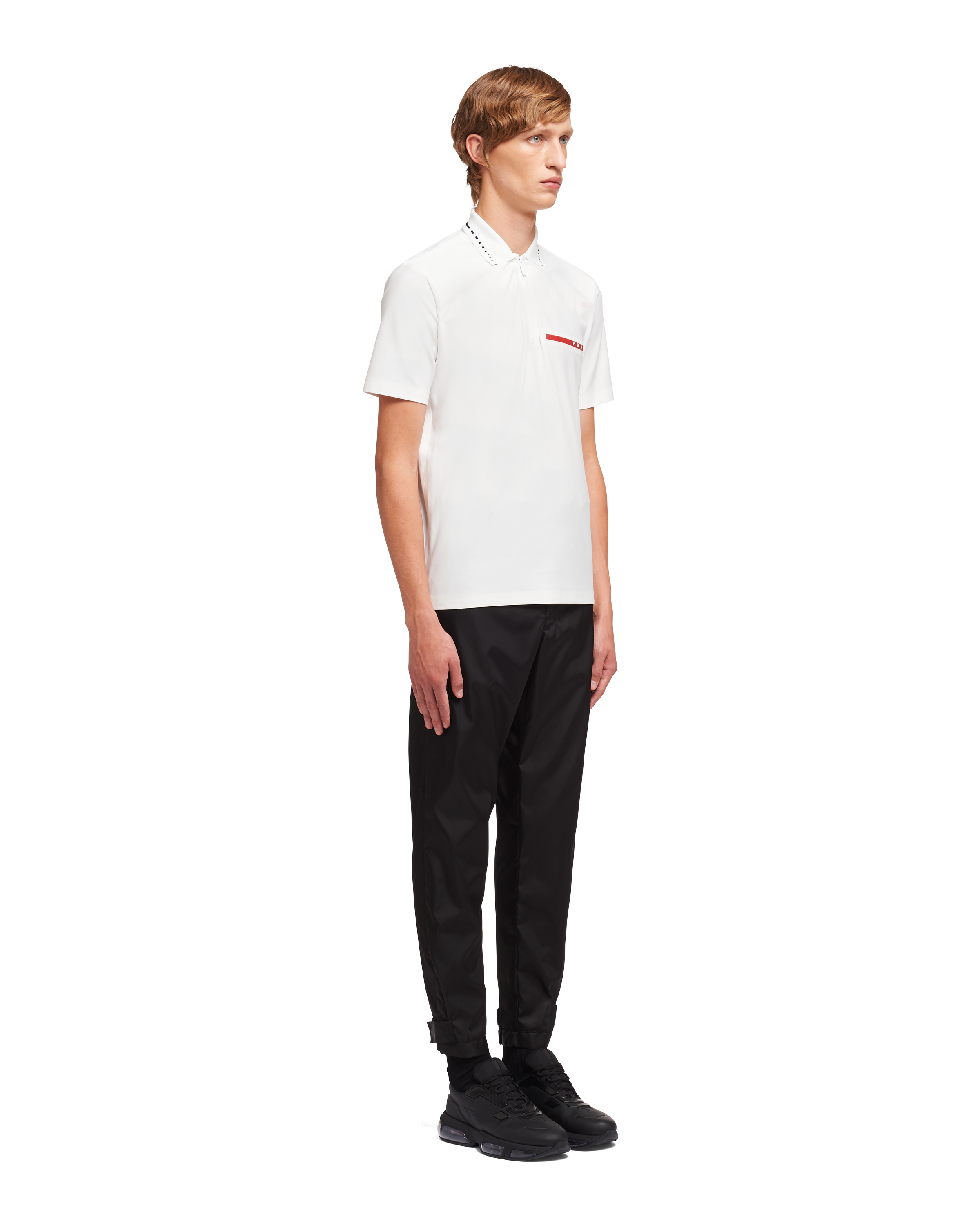 Prada 珠地棉Polo衫 3