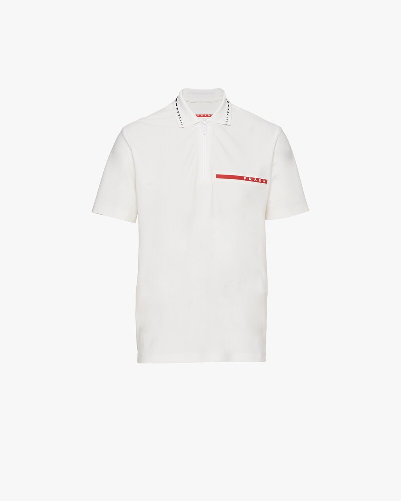 prada pique polo