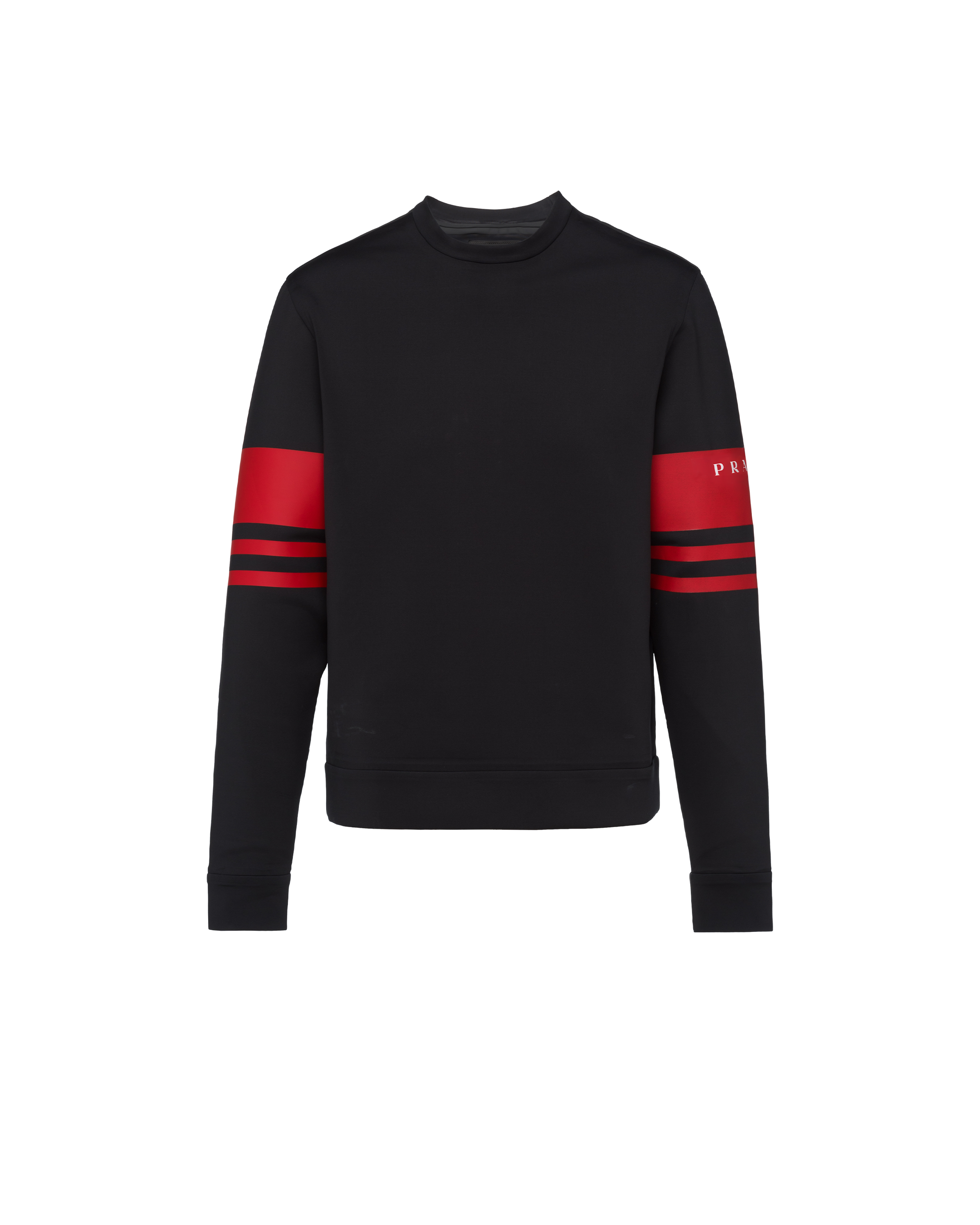 Red prada sweatshirt clearance