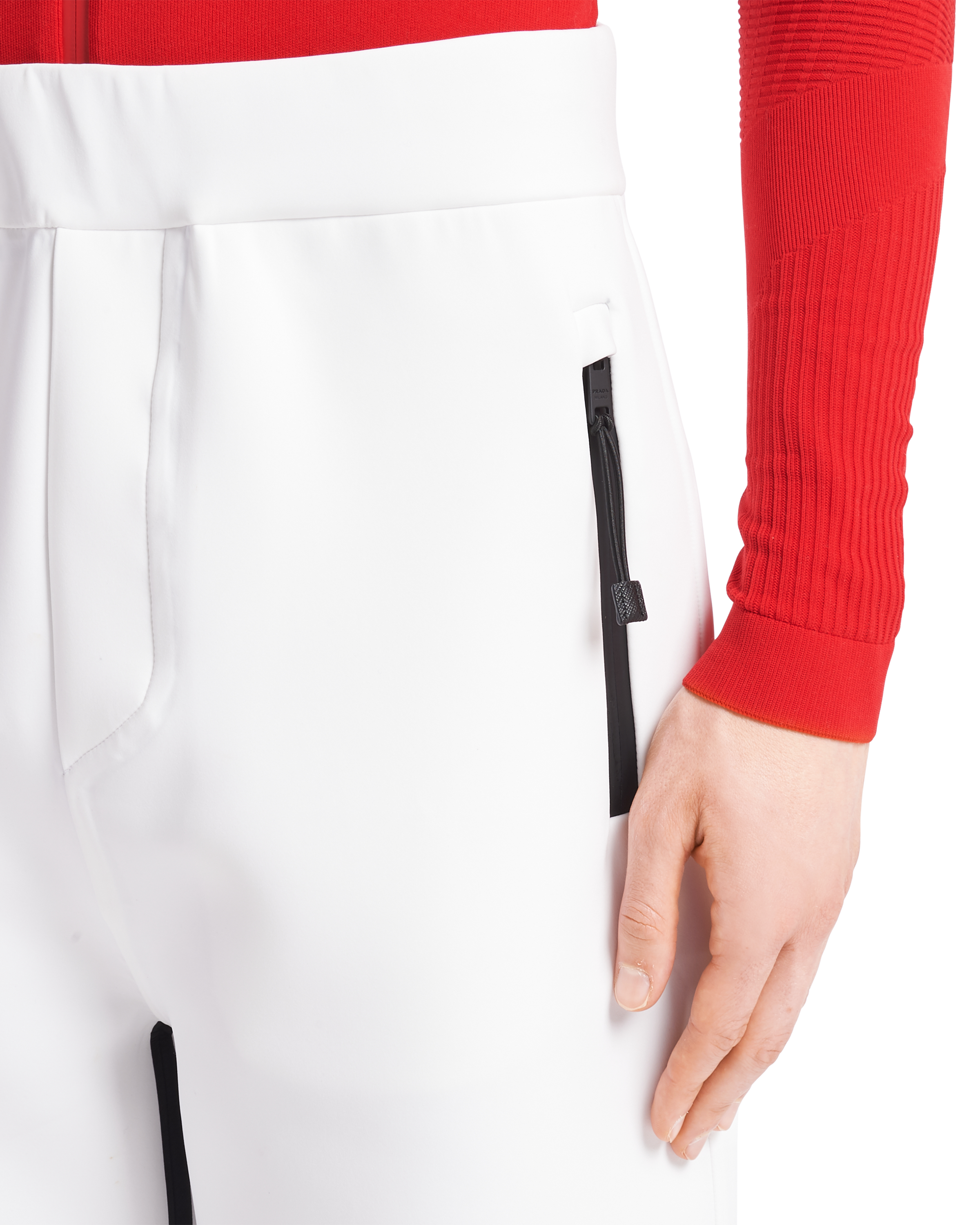 Prada Printed technical fabric pants 5