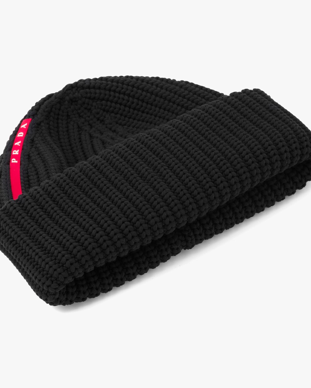 prada beanie black