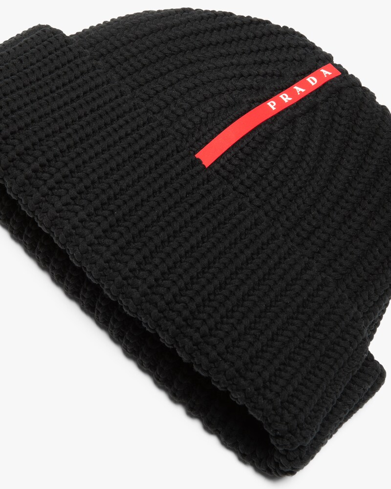 prada black beanie