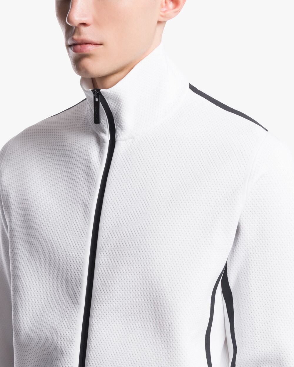 prada zip up turtleneck