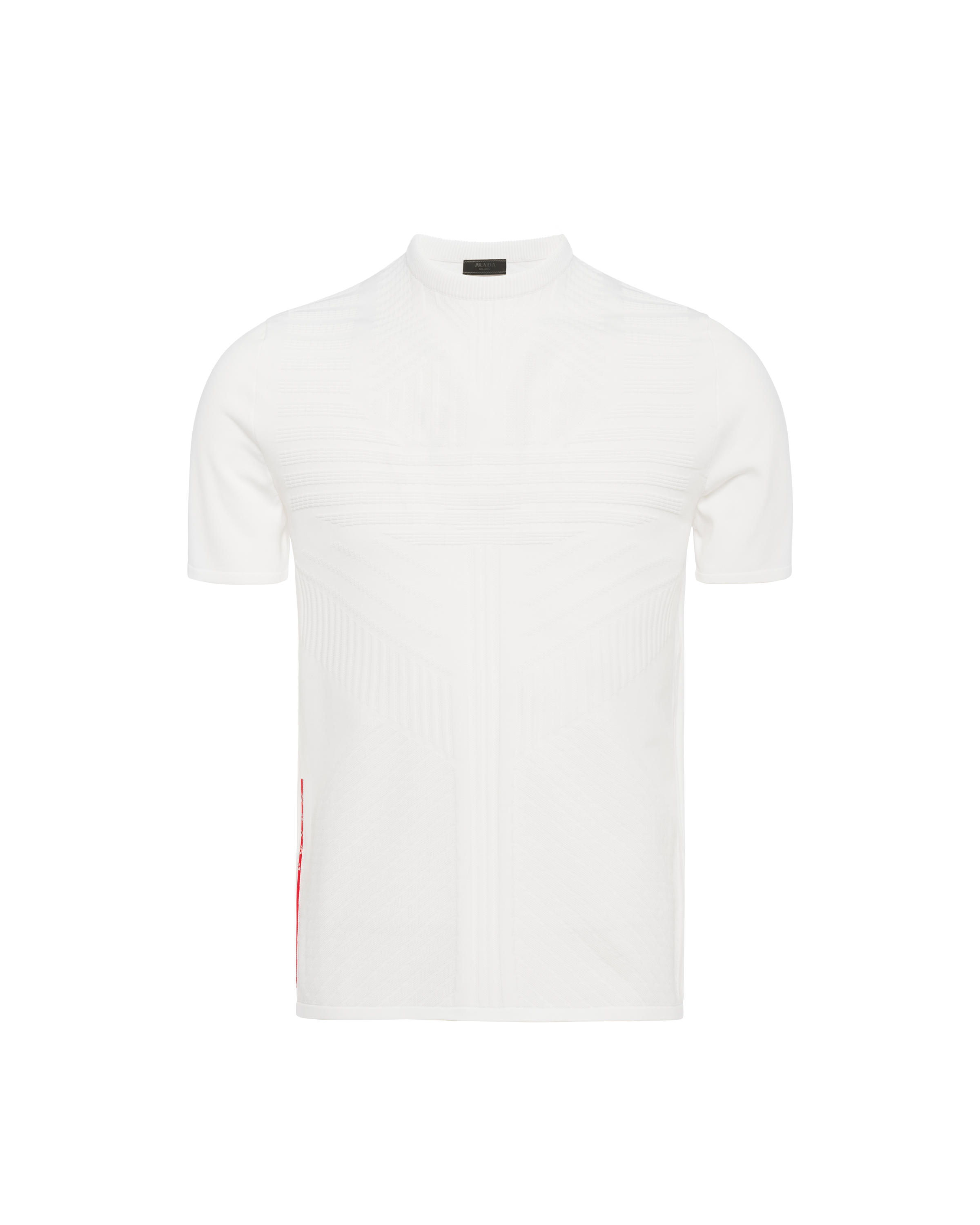 White nylon t shirt clearance