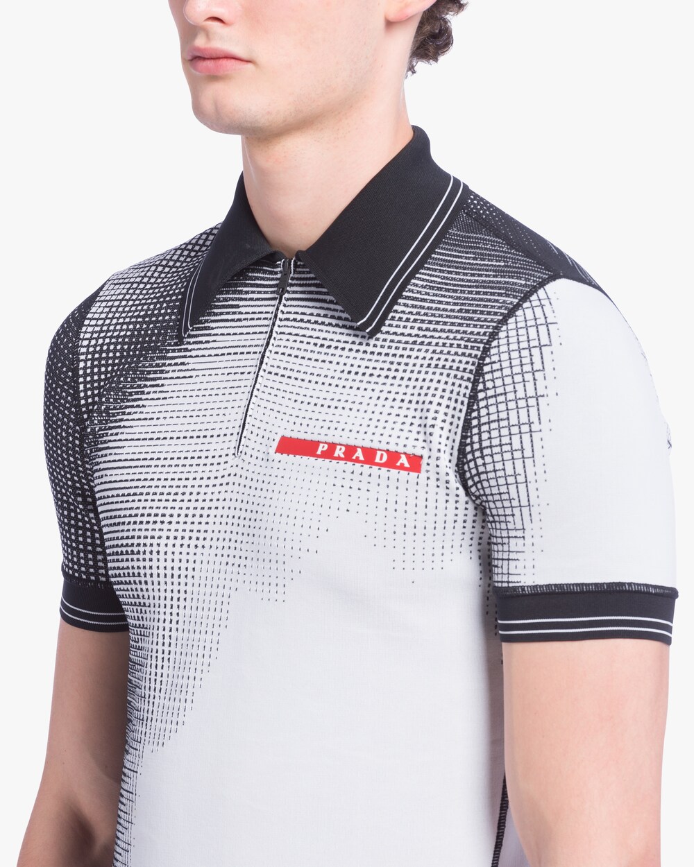 prada knit polo