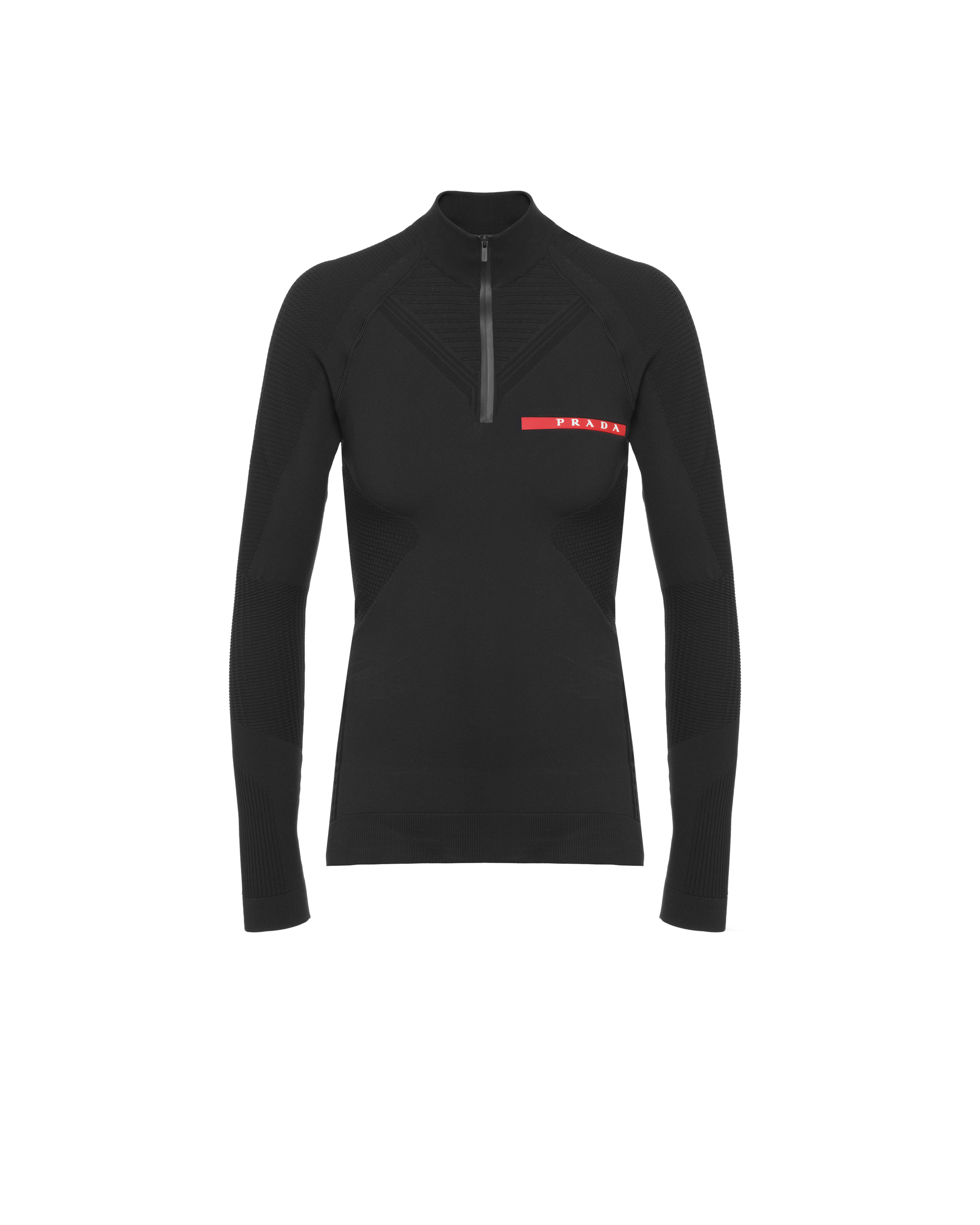 Prada nylon 2025 turtleneck sweater