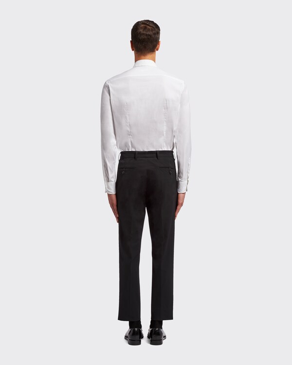 Stretch technical fabric trousers Stretch technical fabric trousers