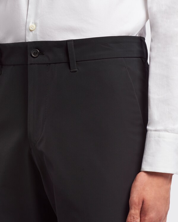 Stretch technical fabric trousers Stretch technical fabric trousers