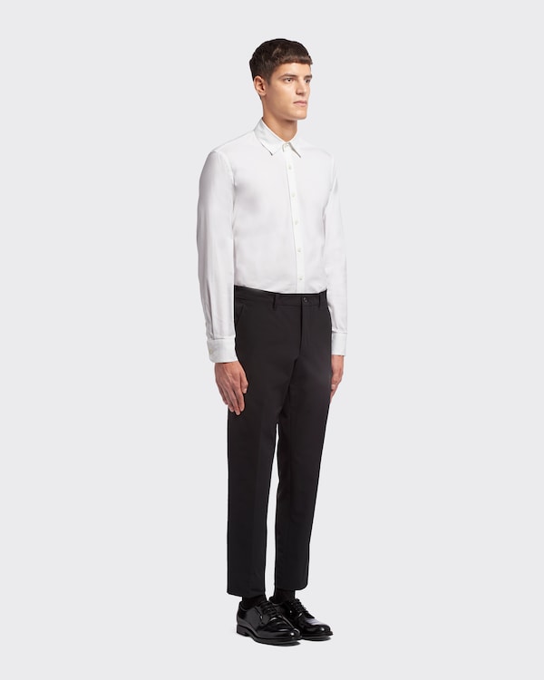 Stretch technical fabric trousers Stretch technical fabric trousers