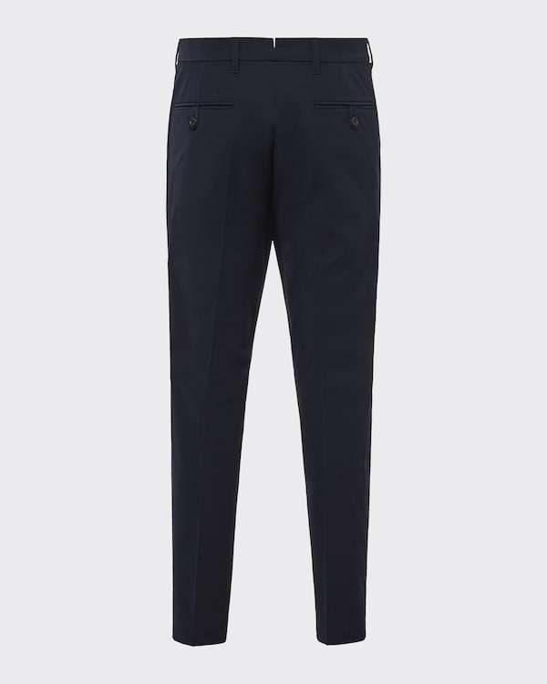 Stretch technical fabric trousers Stretch technical fabric trousers