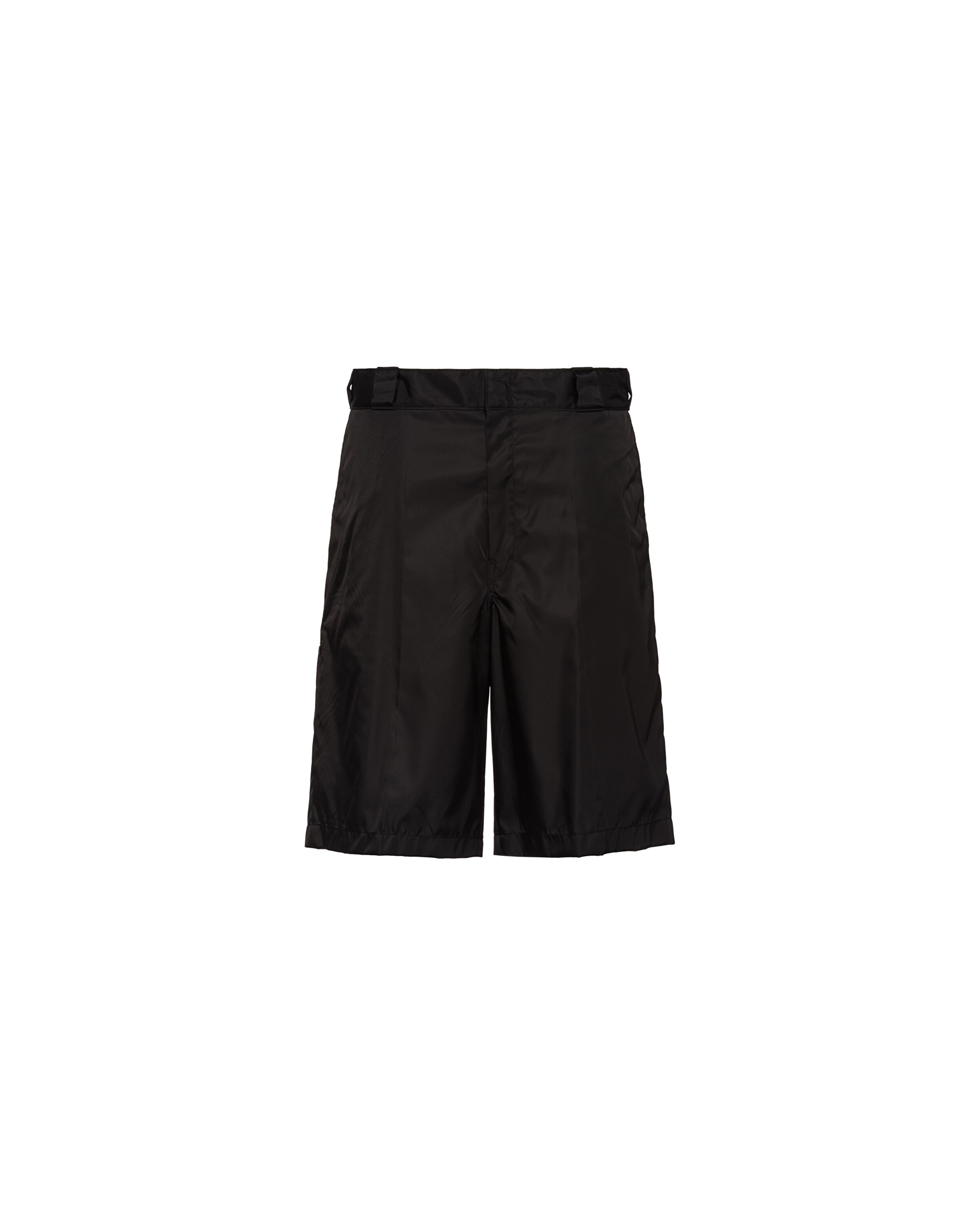 Prada Bermuda In Re-nylon, Uomo, Nero, Taglia 54