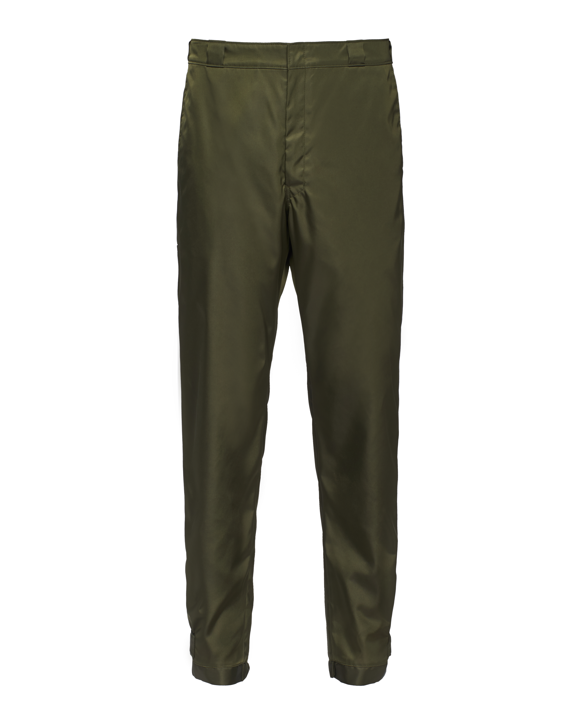 prada nylon gabardine pants