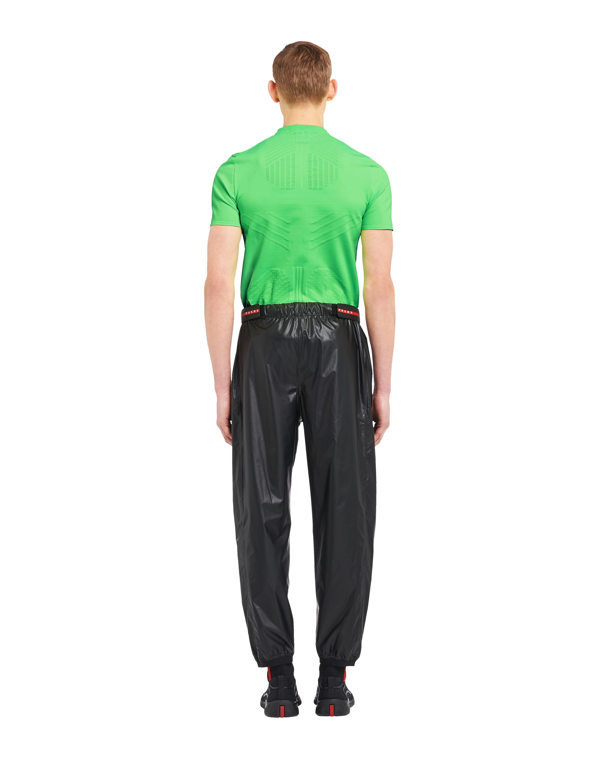 Black Light Nylon wide-leg pants | Prada