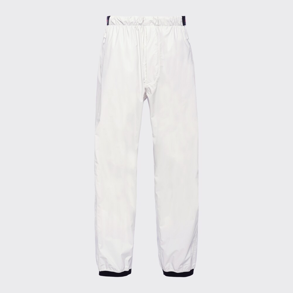 Prada Pantalon large en nylon léger 1