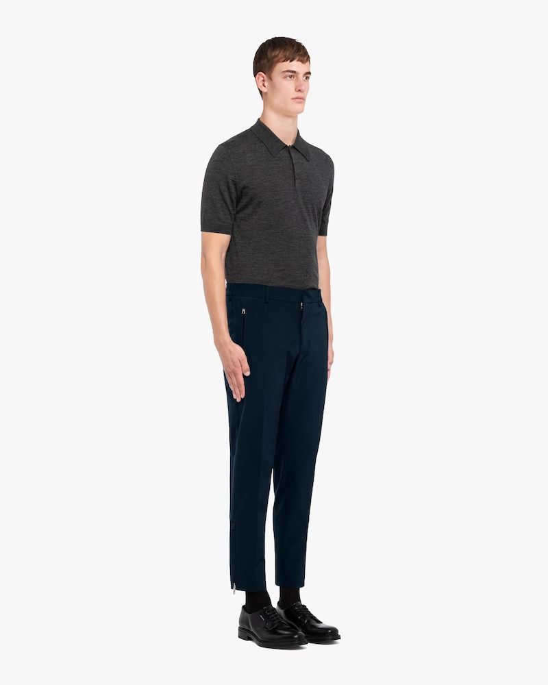 prada technical fabric shirt