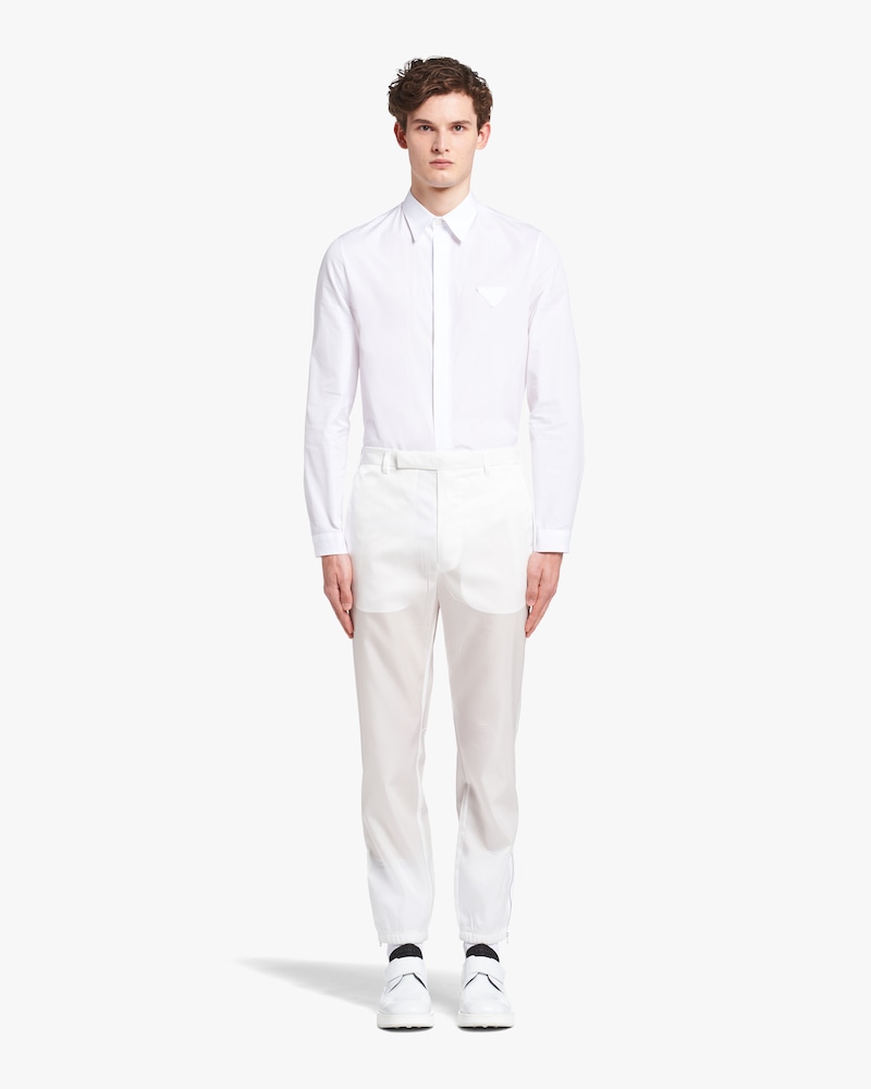prada white pants