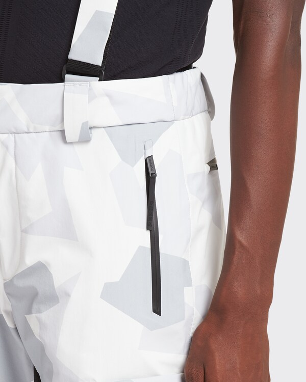 Pantalon de ski en tissu technique imprimé Pantalon de ski en tissu technique imprimé