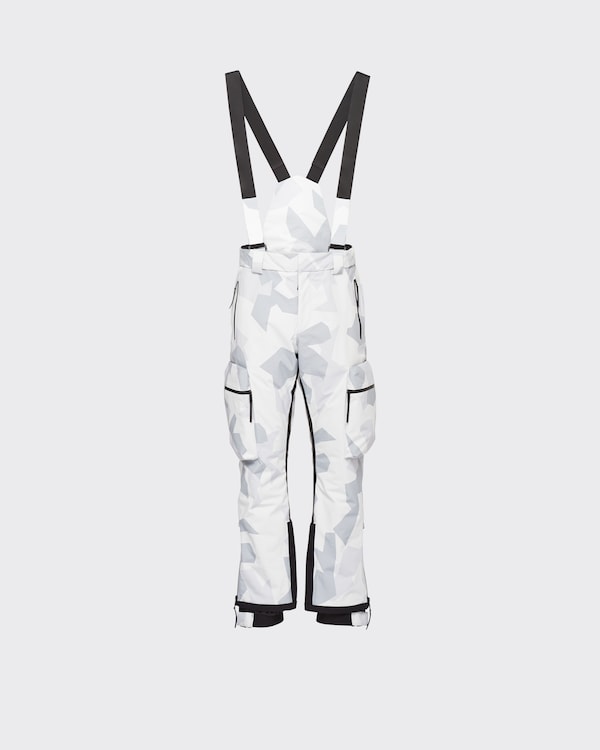 Pantalon de ski en tissu technique imprimé Pantalon de ski en tissu technique imprimé