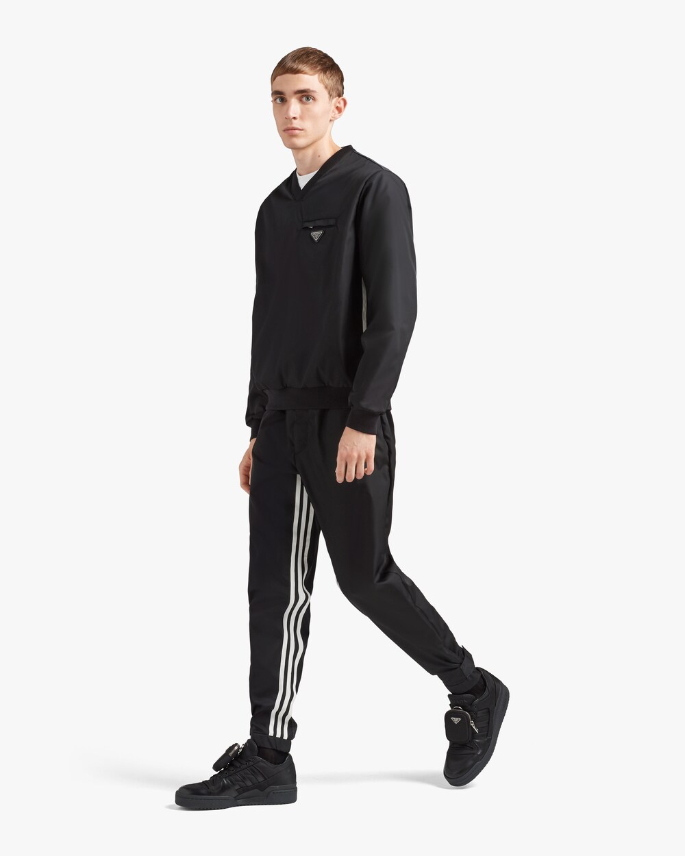 prada pants with strap