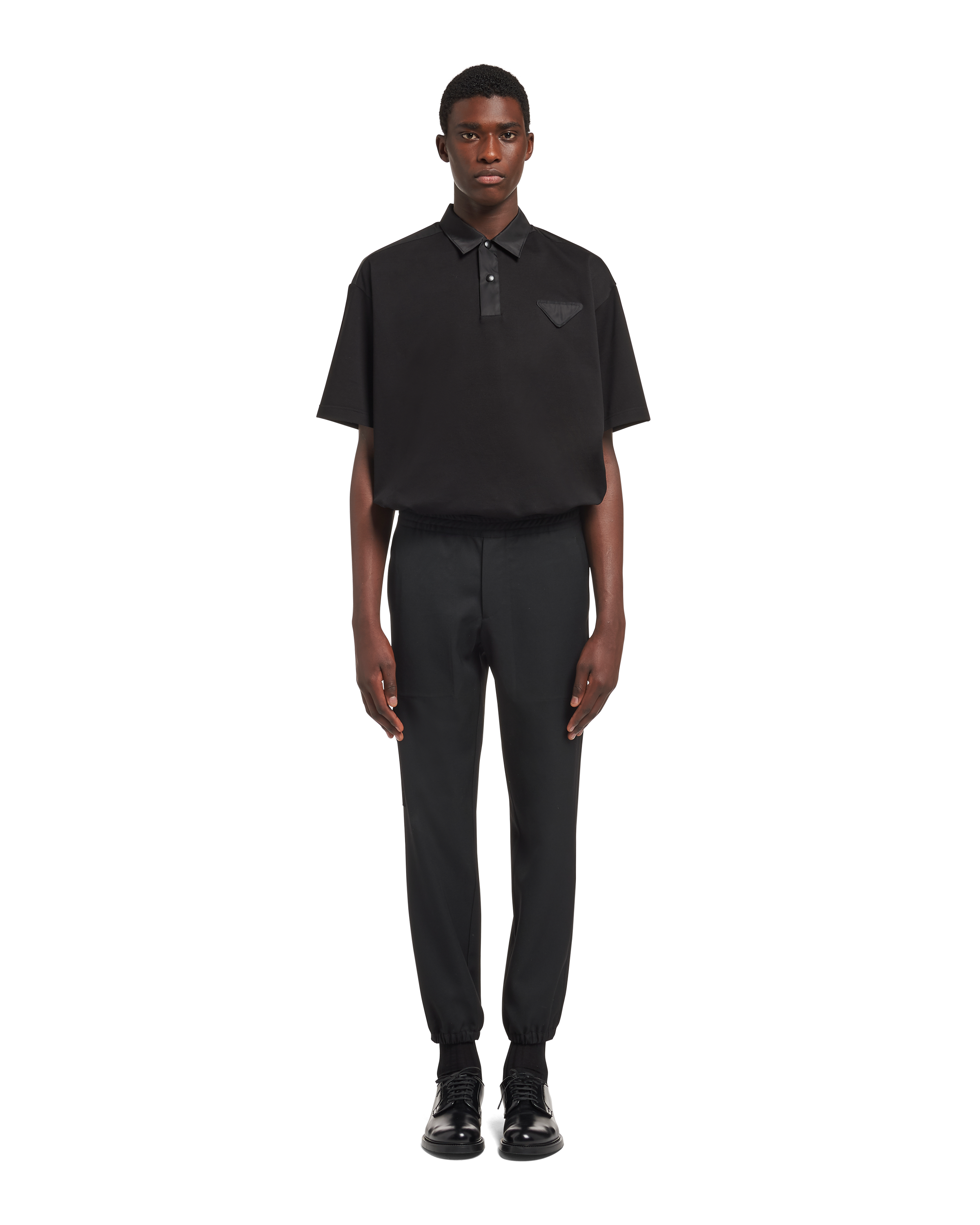 Prada top gabardine trousers