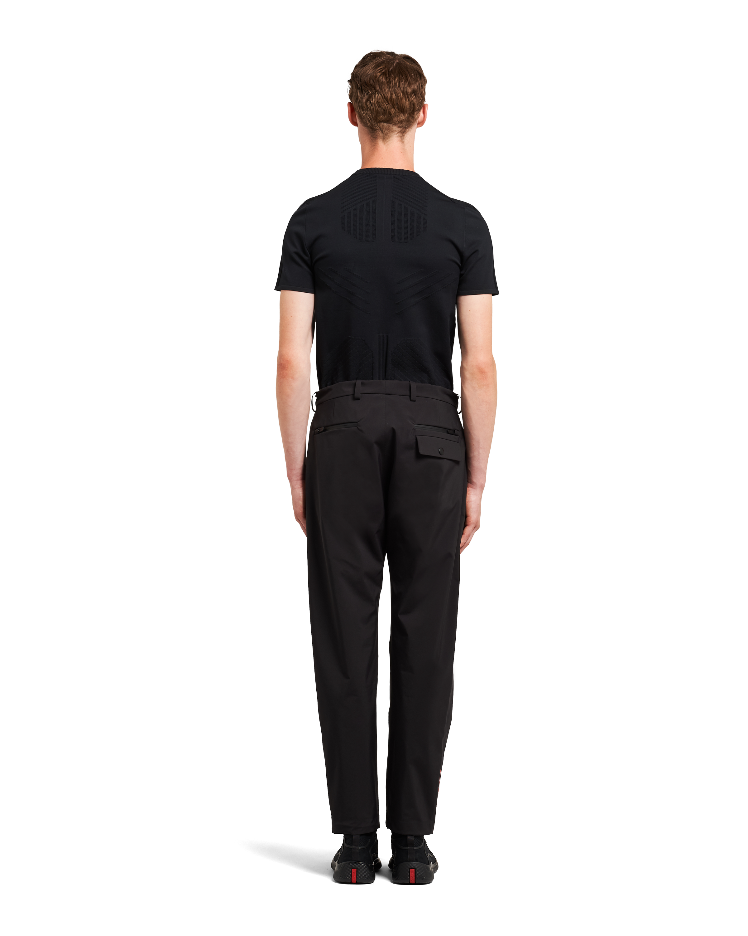 prada velcro pants