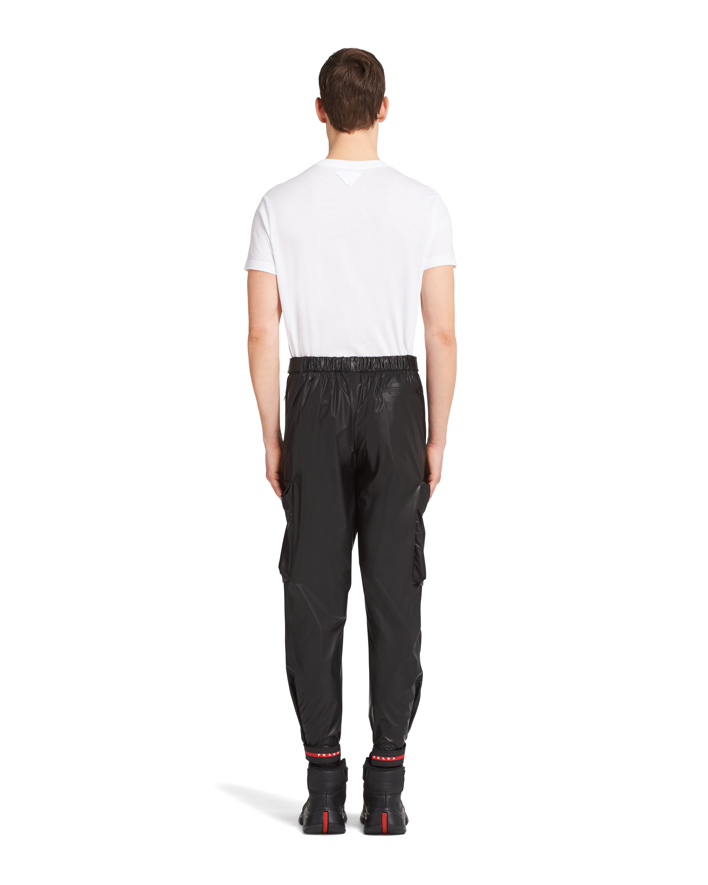 Black Light Re nylon Cargo Pants PRADA