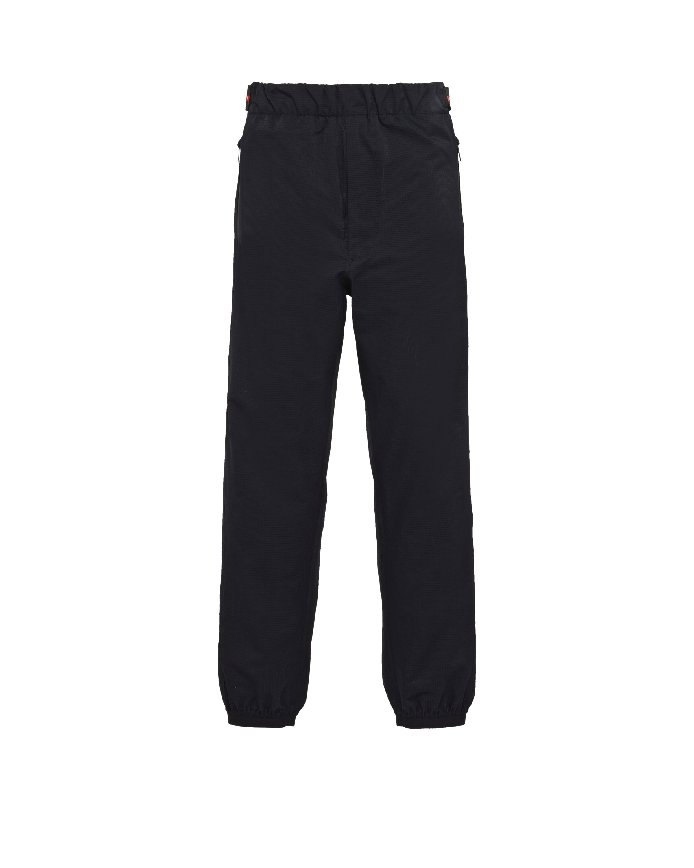 Prada Light Bi-stretch Joggers, Men, Black, Size M