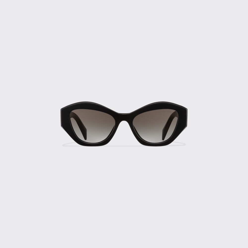 Gradient Anthracite Gray Lenses Prada Symbole sunglasses | Prada