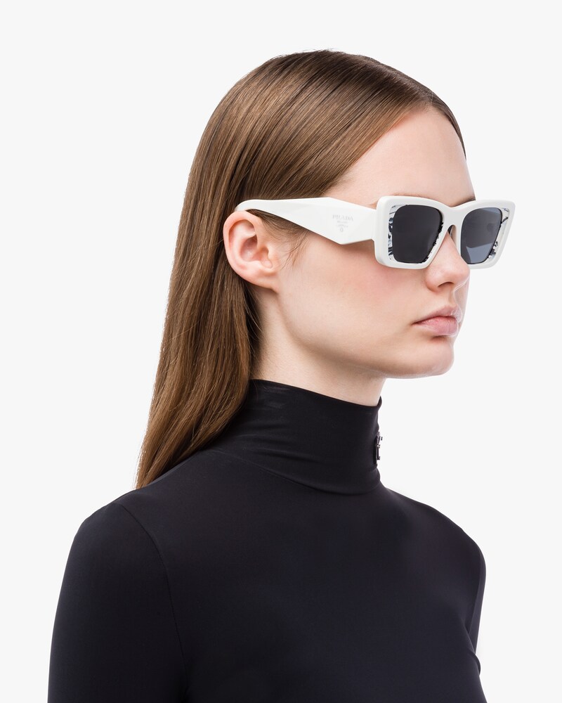 prada rectangle sunglasses