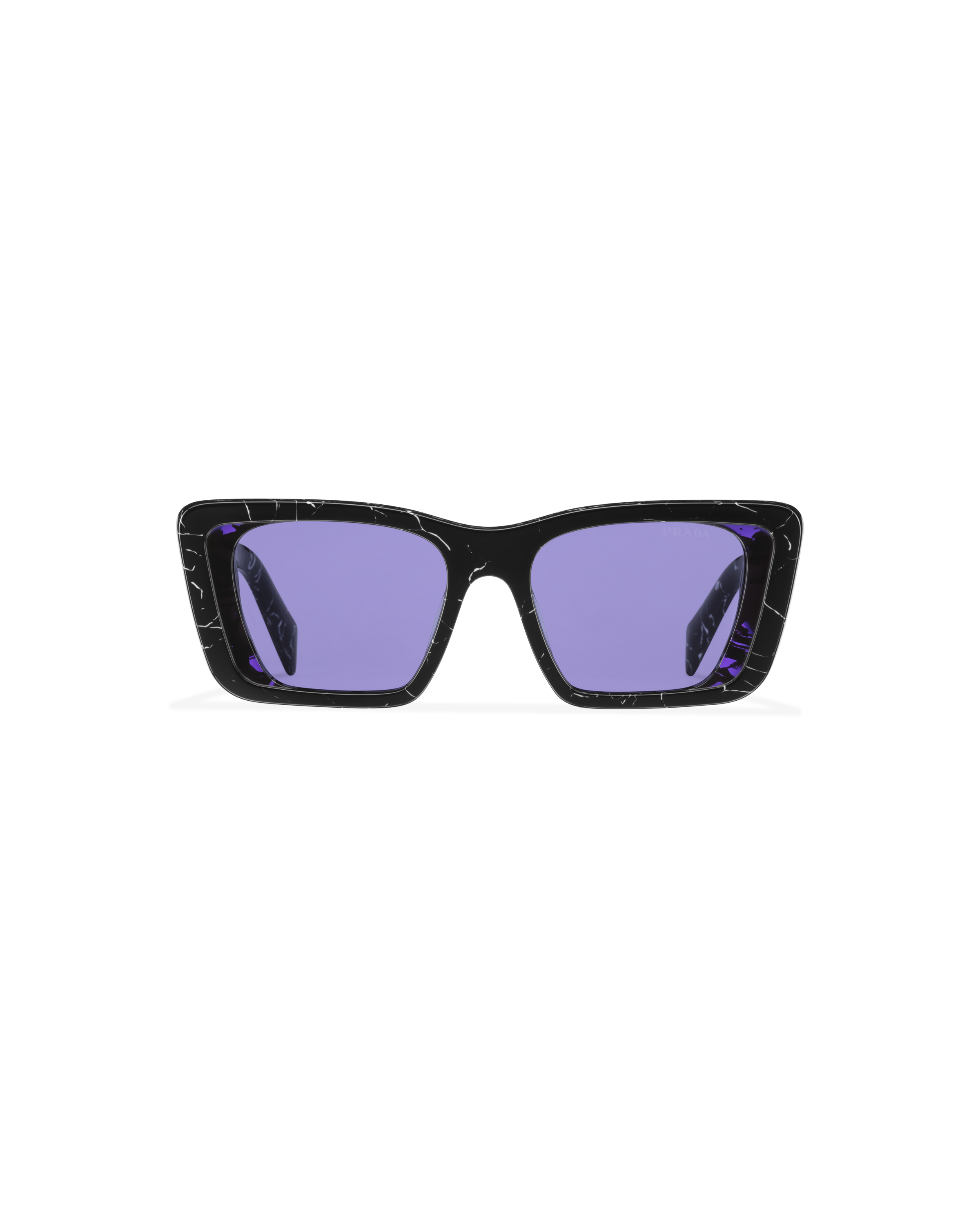 Prada purple glasses frames 2025