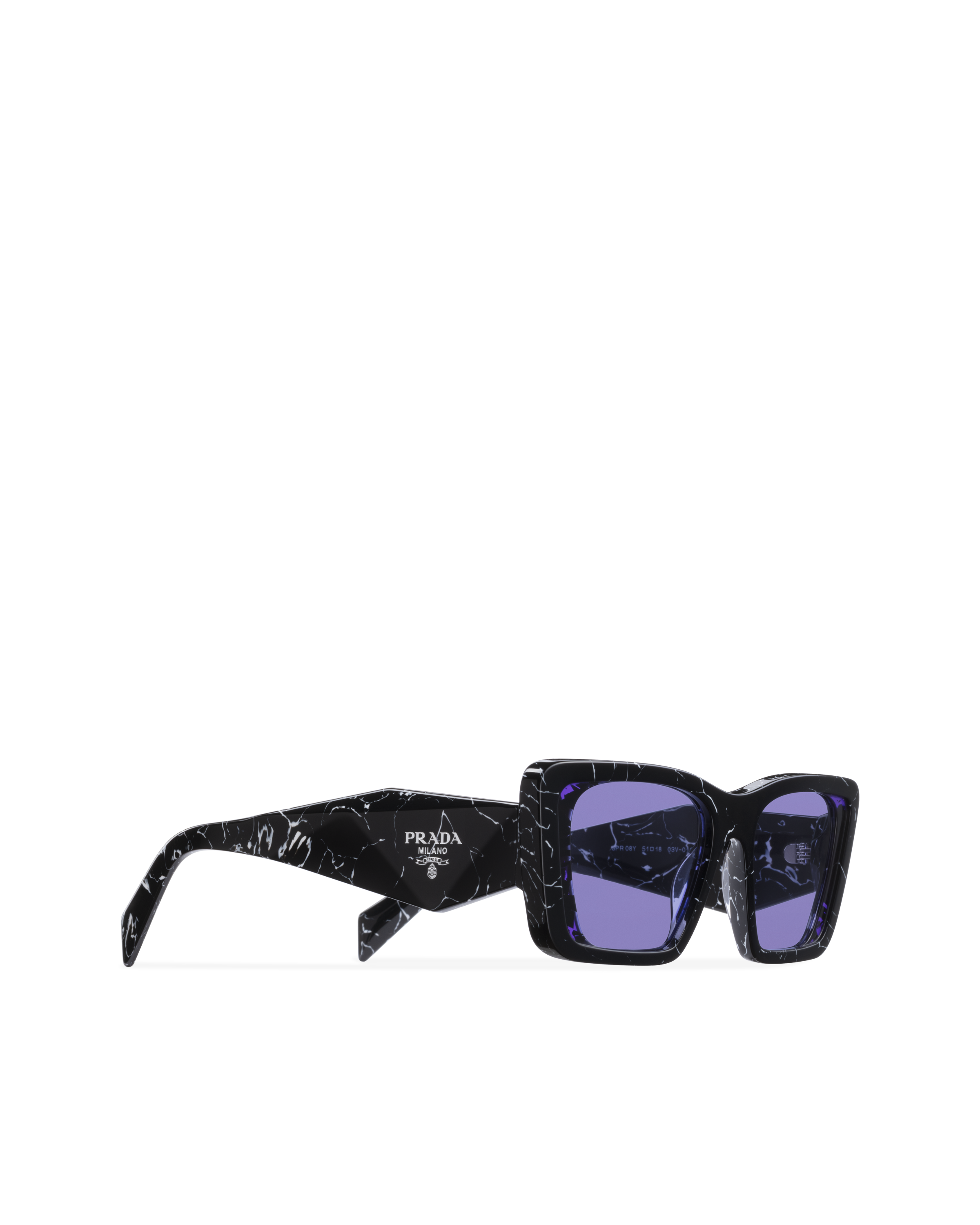 Prada sunglasses sales purple frame