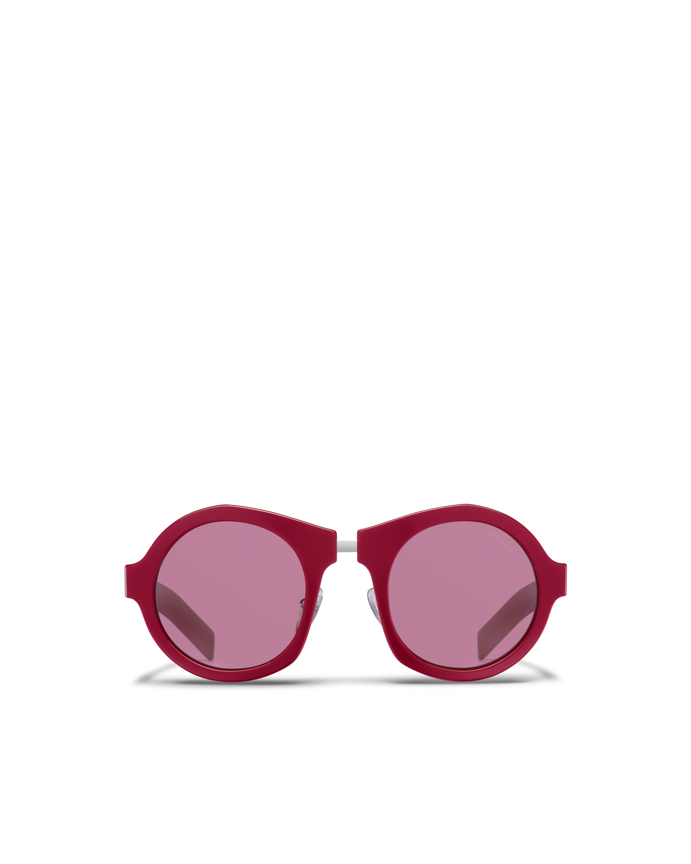prada sunglasses red frame