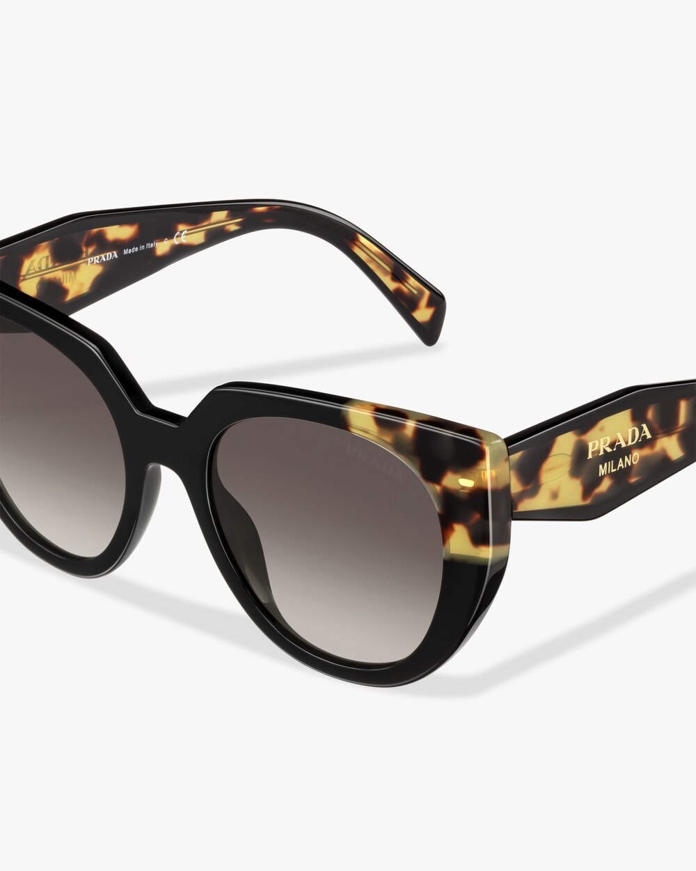 gold prada glasses