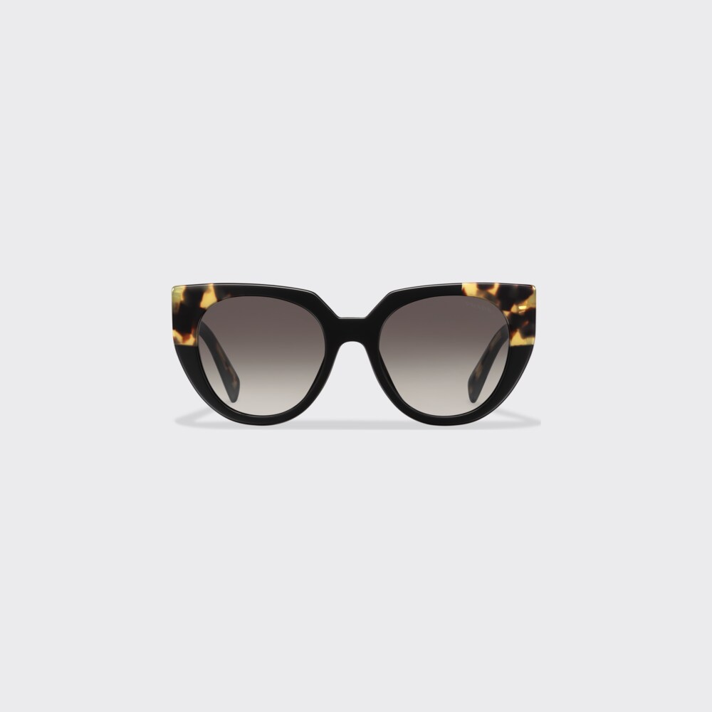 Gradient Anthracite Gray Lenses Prada Eyewear Collection sunglasses | Prada