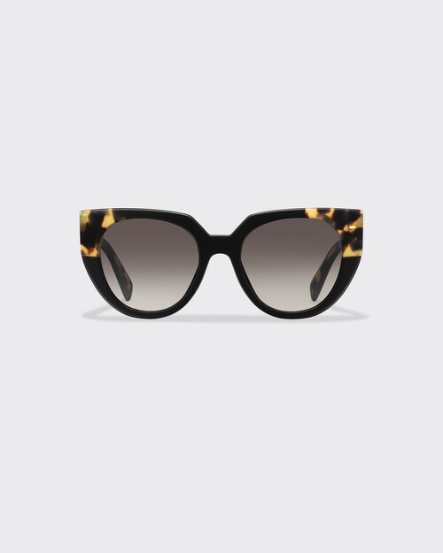 Gradient Anthracite Gray Lenses Prada Eyewear Collection sunglasses | Prada Gradient Anthracite Gray Lenses Prada Eyewear Collection sunglasses | Prada