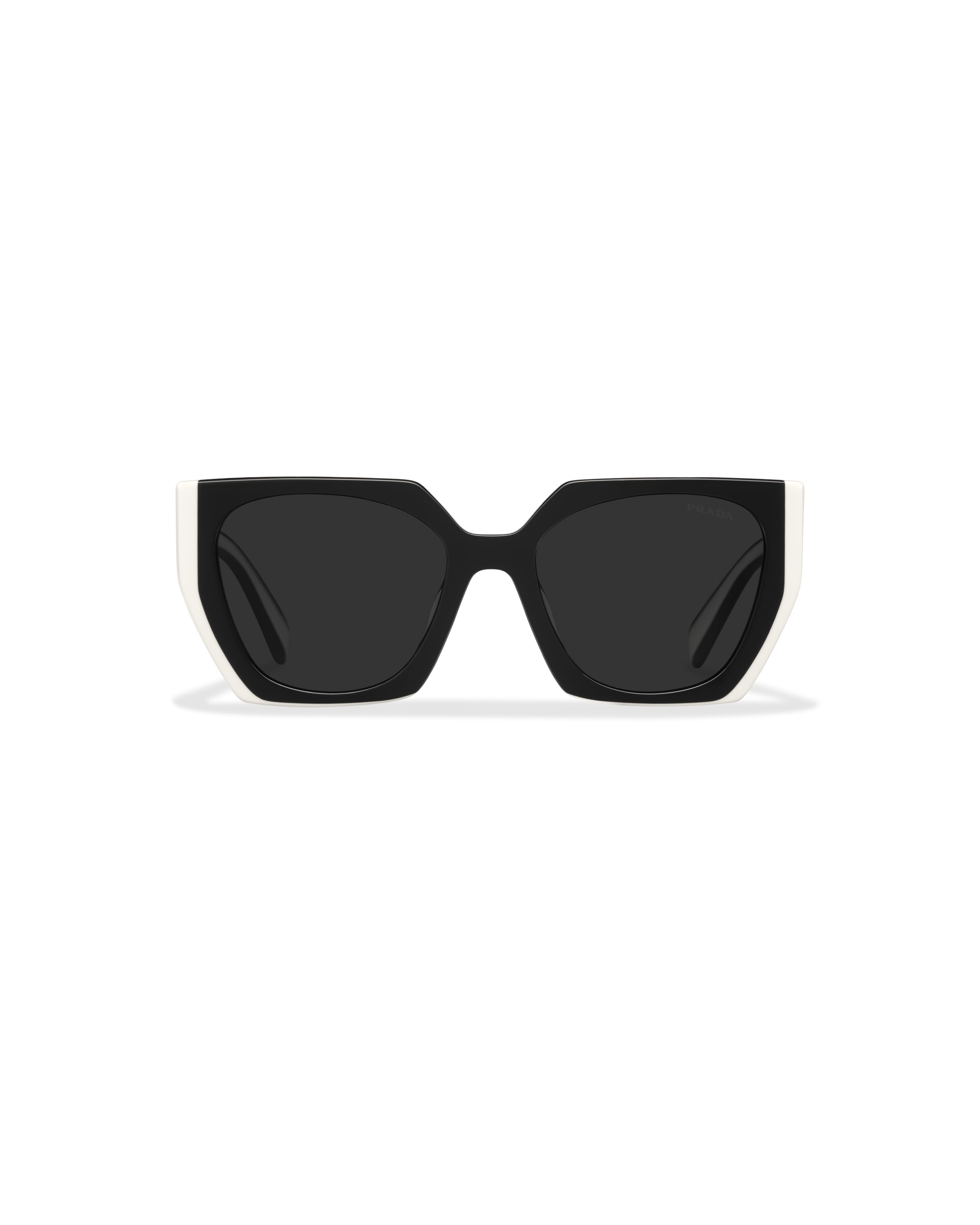 Prada Oversize Hexagonal-frame Sunglasses In Slate Gray Lenses