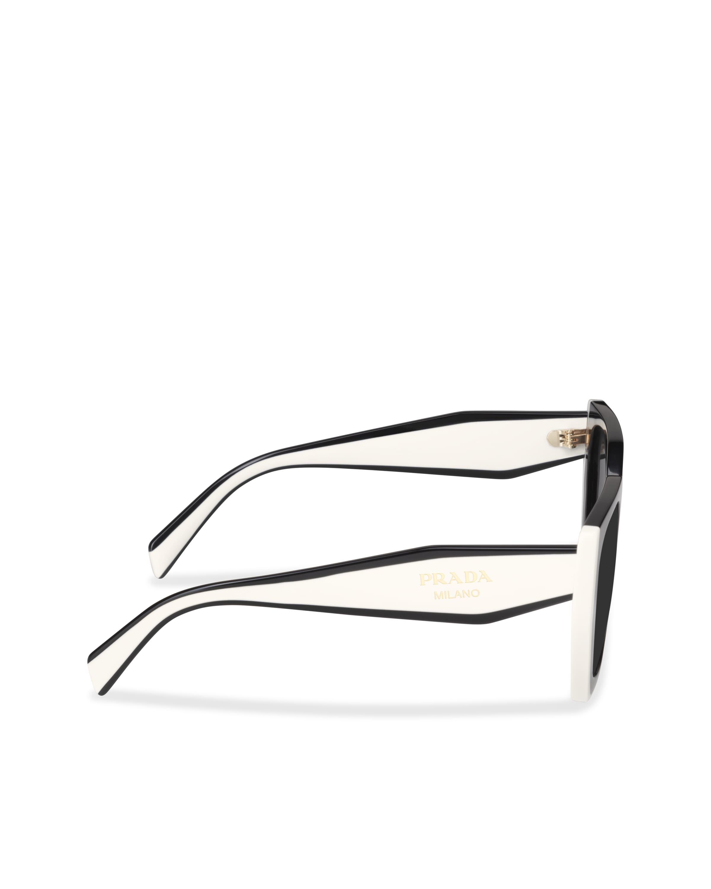 Prada Oversize Hexagonal-frame Sunglasses In Slate Gray Lenses