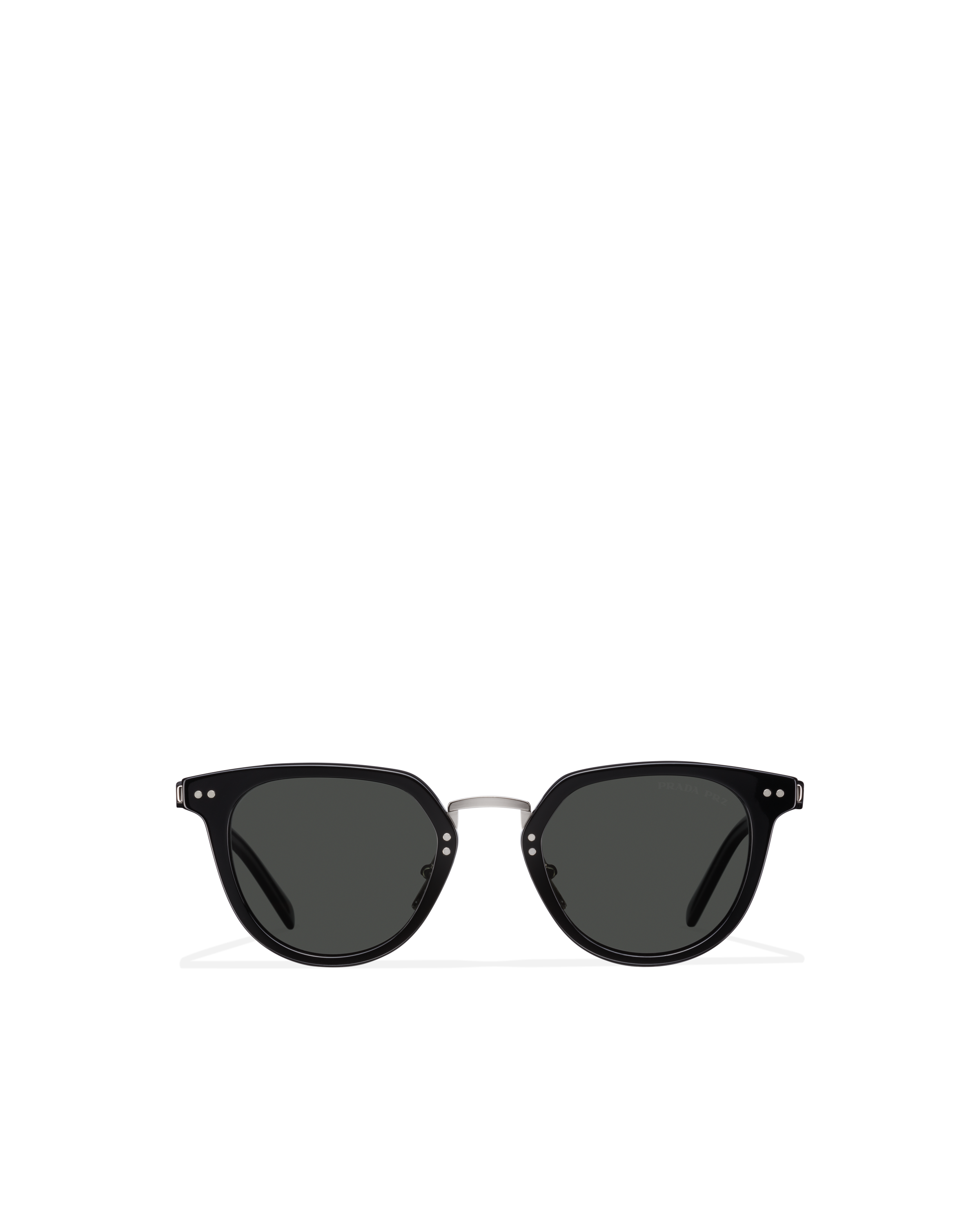 Prada Eyewear Collection Sunglasses In Bottle Lenses