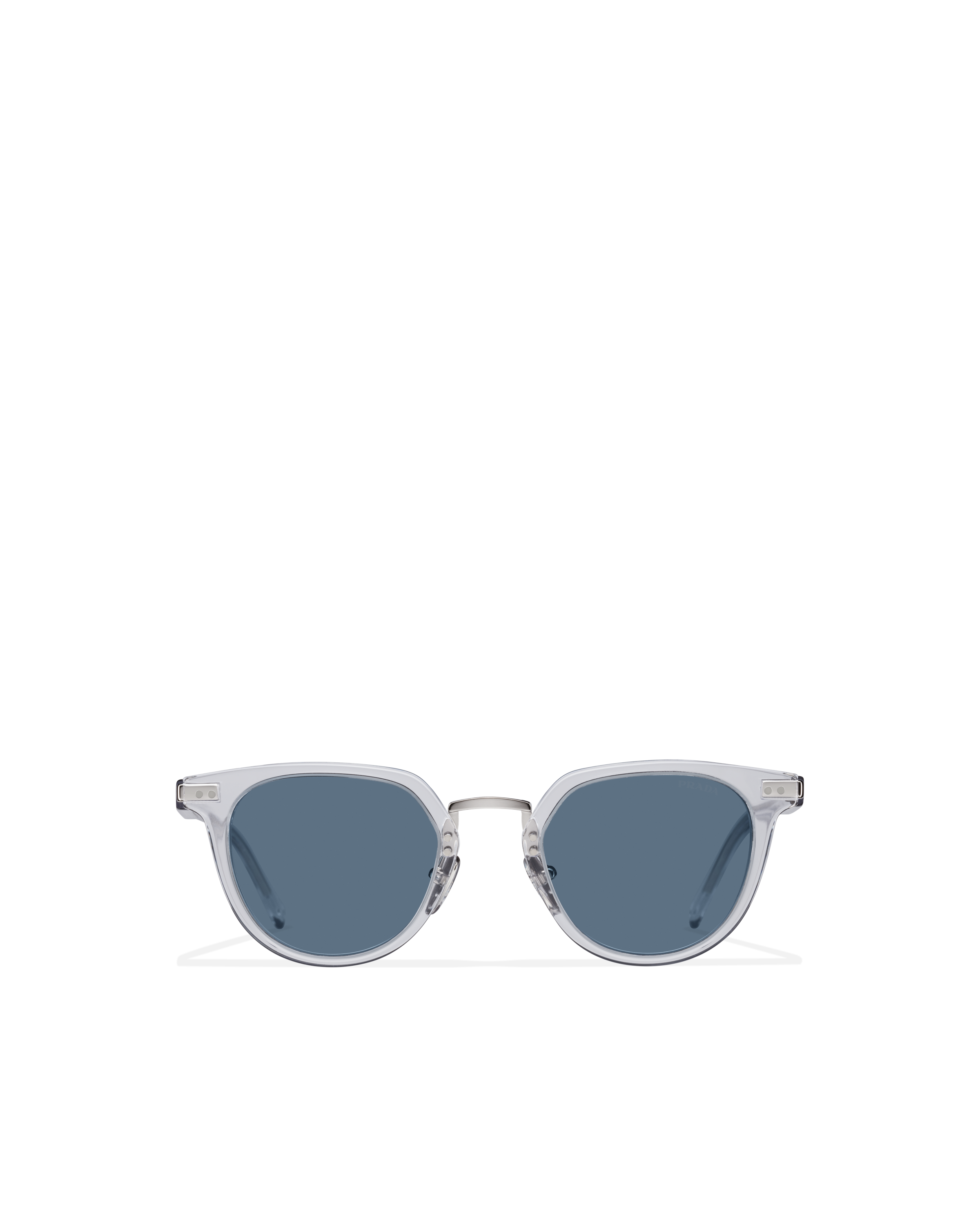 Prada Eyewear Collection Sunglasses In Turquoise Lenses