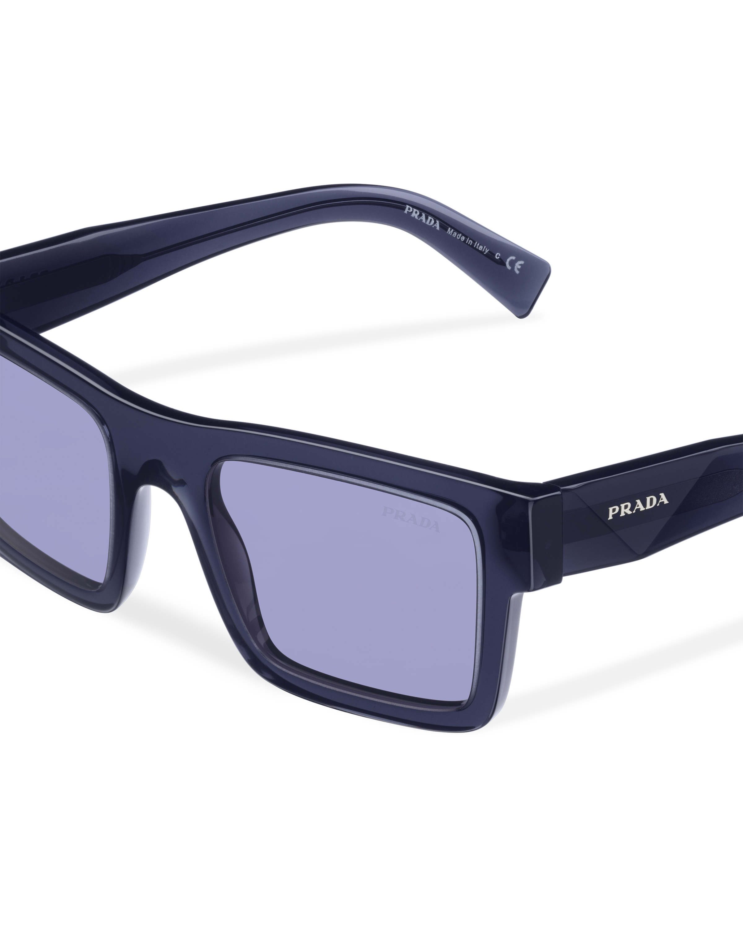 Prada sunglasses sales blue lenses