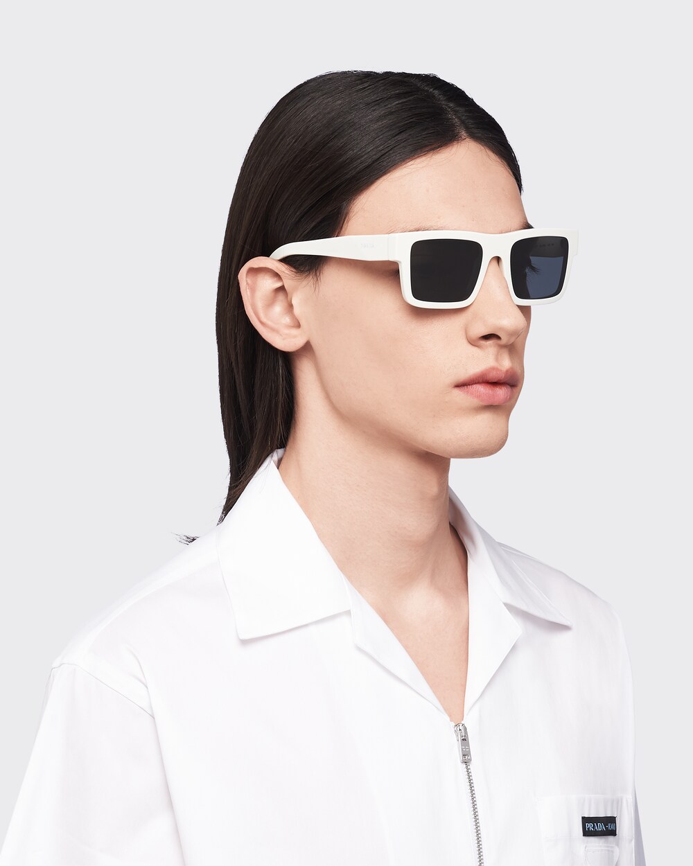 Prada skinny sunglasses clearance