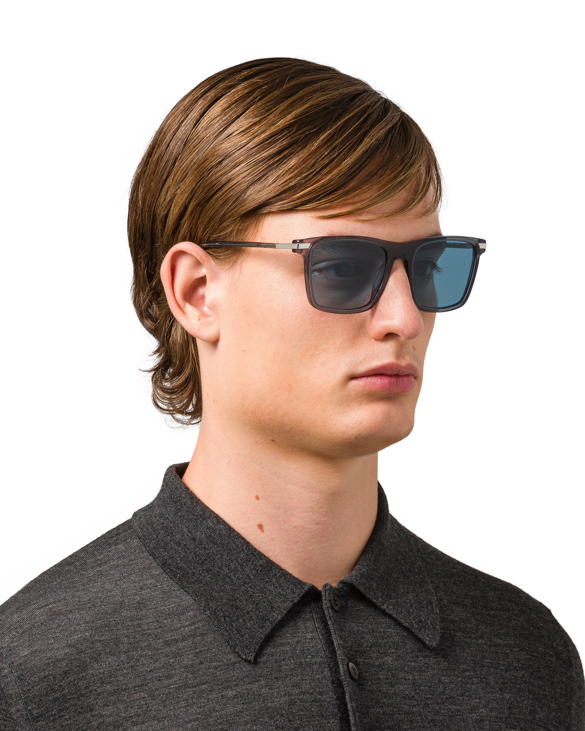 prada sunglasses square frame