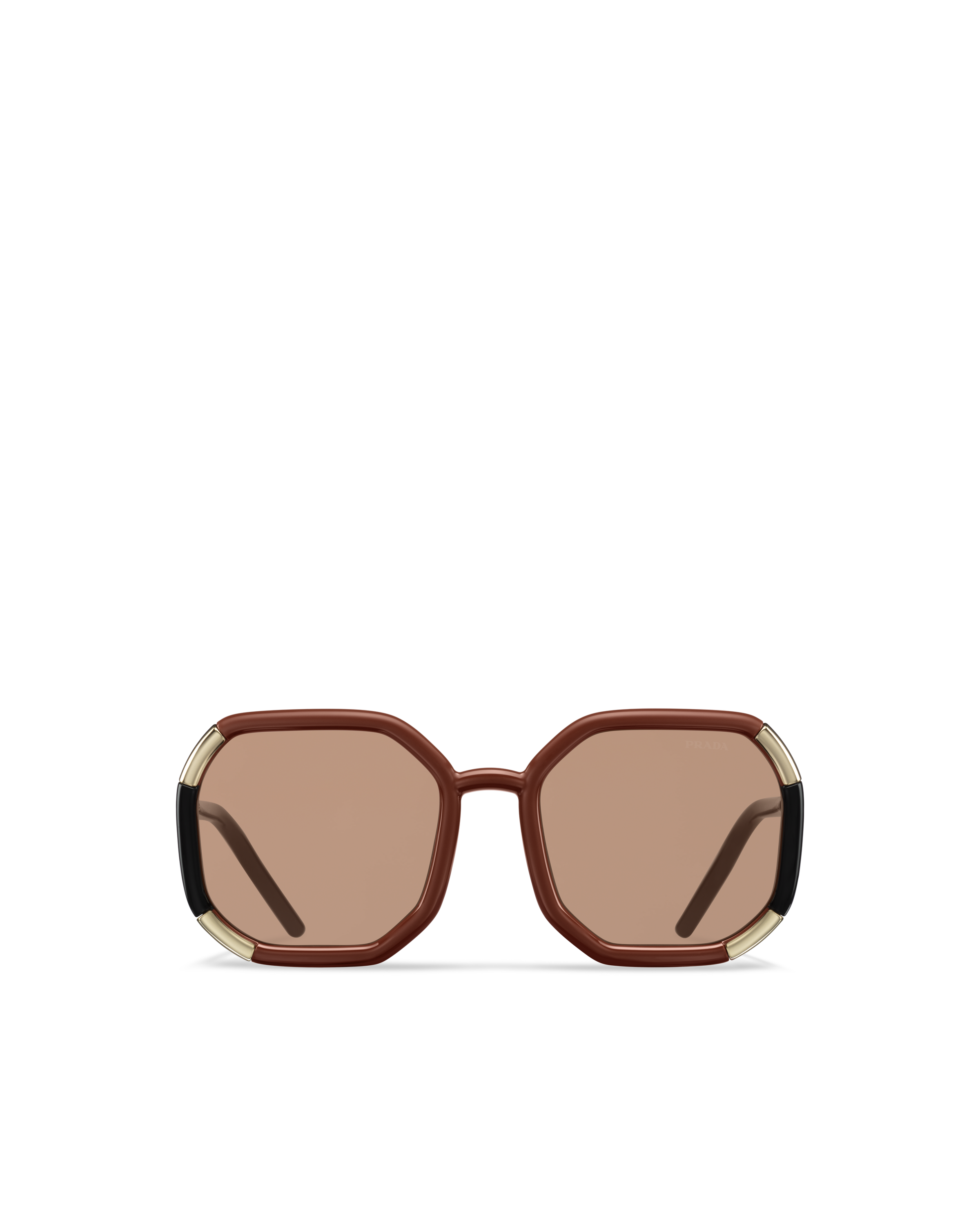 prada geometric sunglasses