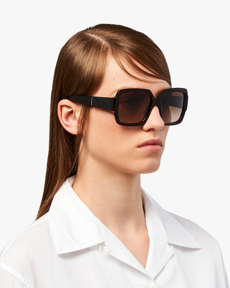 prada oversized eyeglasses
